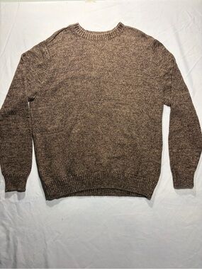 St. John's Bay Brown Marled Crewneck Sweater